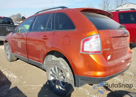 2007 Ford Edge Sel Plus из США, поврежденный, VIN 2FMDK49C97BB37863